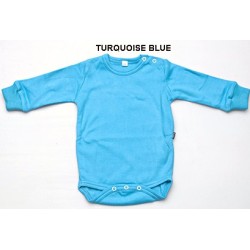 Full Sleeves Bodysuit Turquoise Blue (Premium)