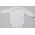 Full Sleeves Bodysuit White (Premium)